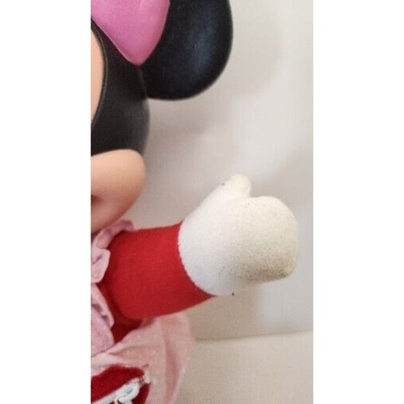 Minnie Mouse Learn to Dress Me Doll 1989 Vintage Toy Plush Mattel Walt Disney Co - Picture 5 of 11